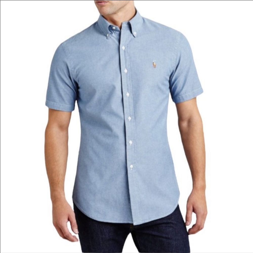 COPY - Ralph Lauren Men's Oxford Chambray Short Sleeve